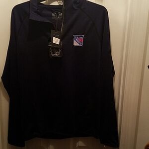 Levelwear NY Rangers Apex 1/4 zip hoodie (B4)